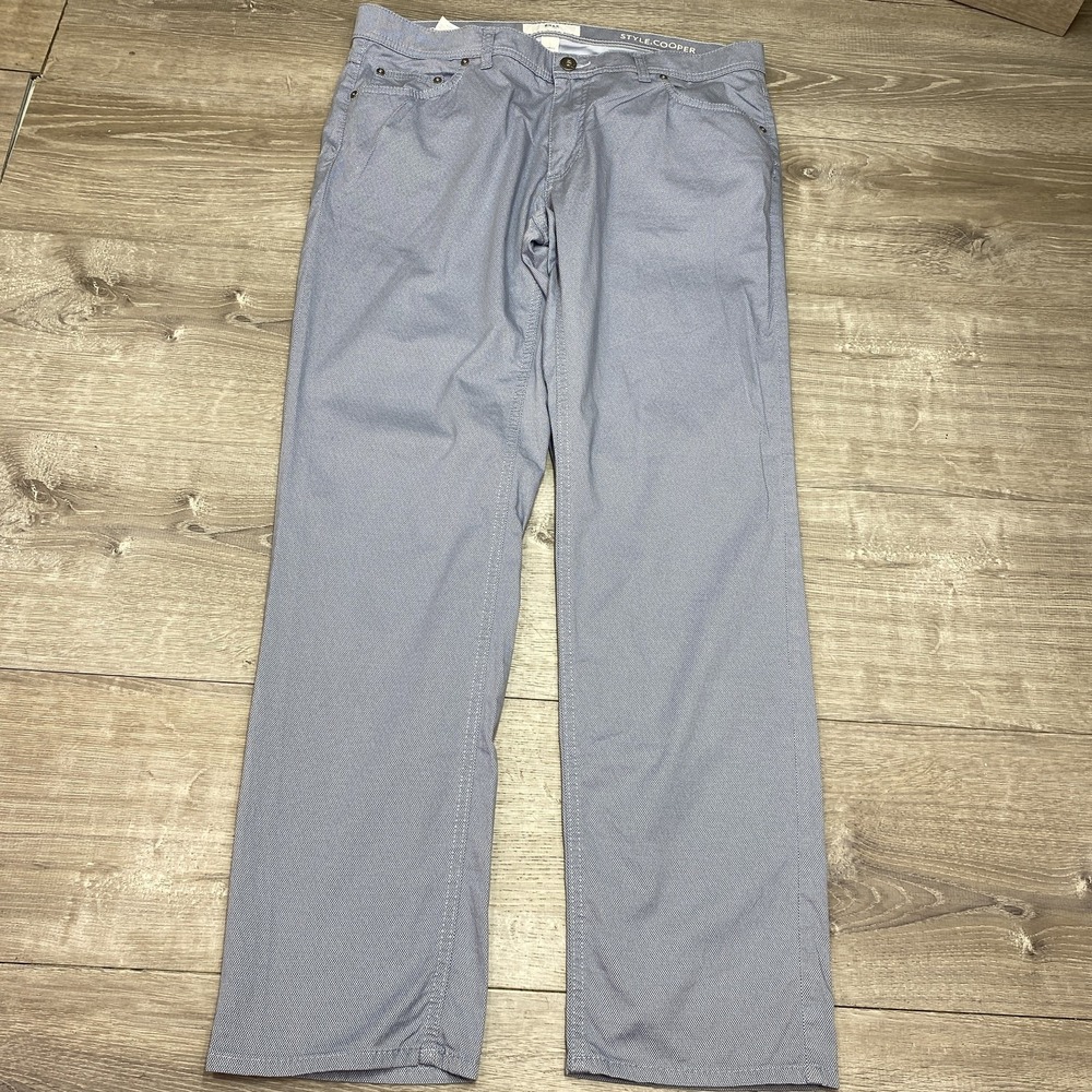Brax Feel Good Style Cooper Jeans Mens 34x32 Blue Ultralight 5 Pocket Casual‎